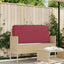 Pude Vinrød 120 x 60 x 12 cm Oxford stof
