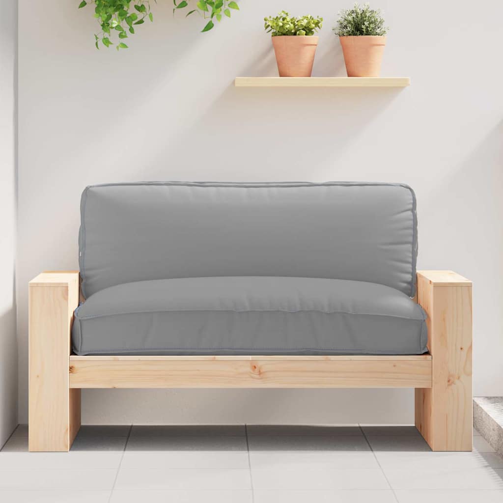 Pude Grå 120 x 80 x 12 cm Oxford stof