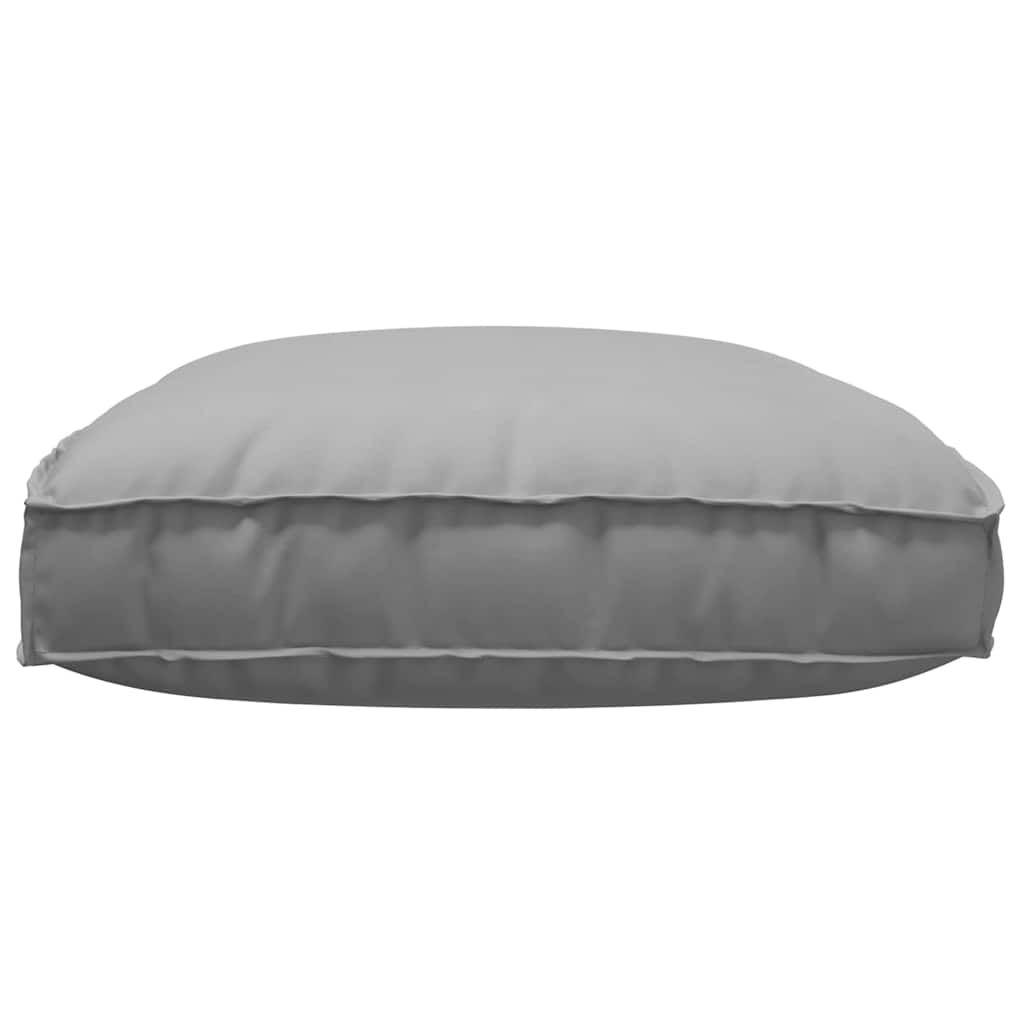 Pude Grå 120 x 80 x 12 cm Oxford stof