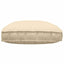 Pude Beige 120 x 80 x 12 cm Oxford stof