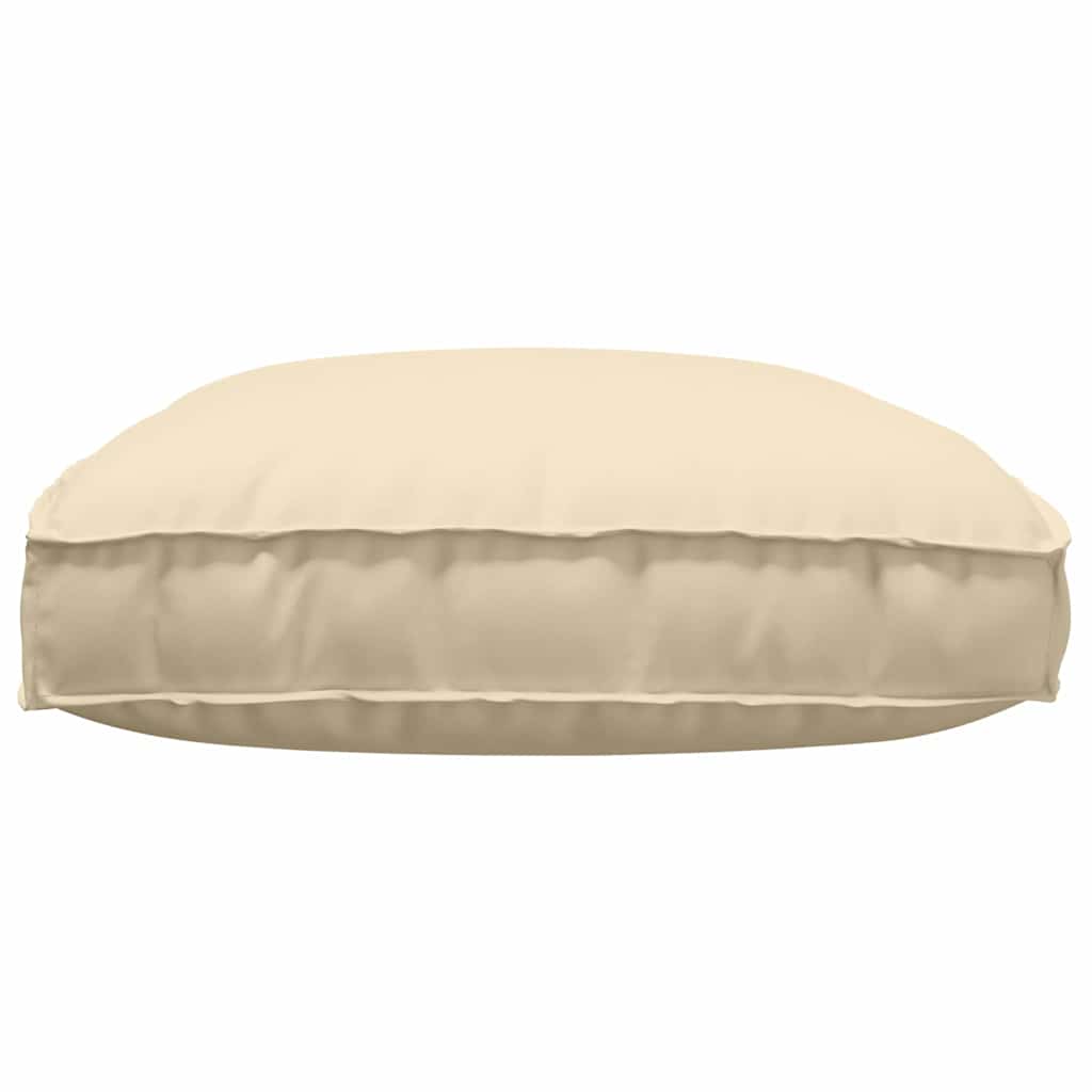 Pude Beige 120 x 80 x 12 cm Oxford stof