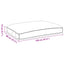 Pude Sort 120 x 80 x 12 cm Oxford stof