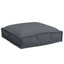 Pude 2 pcs Antracit 40 x 40 x 8 cm Oxford stof