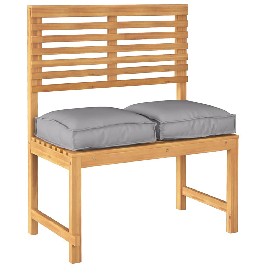 Pude 2 pcs Grå 40 x 40 x 8 cm Oxford stof