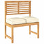 Pude 2 pcs Creme 40 x 40 x 8 cm Oxford stof
