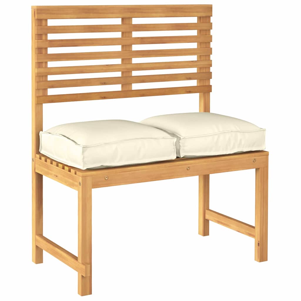 Pude 2 pcs Creme 40 x 40 x 8 cm Oxford stof