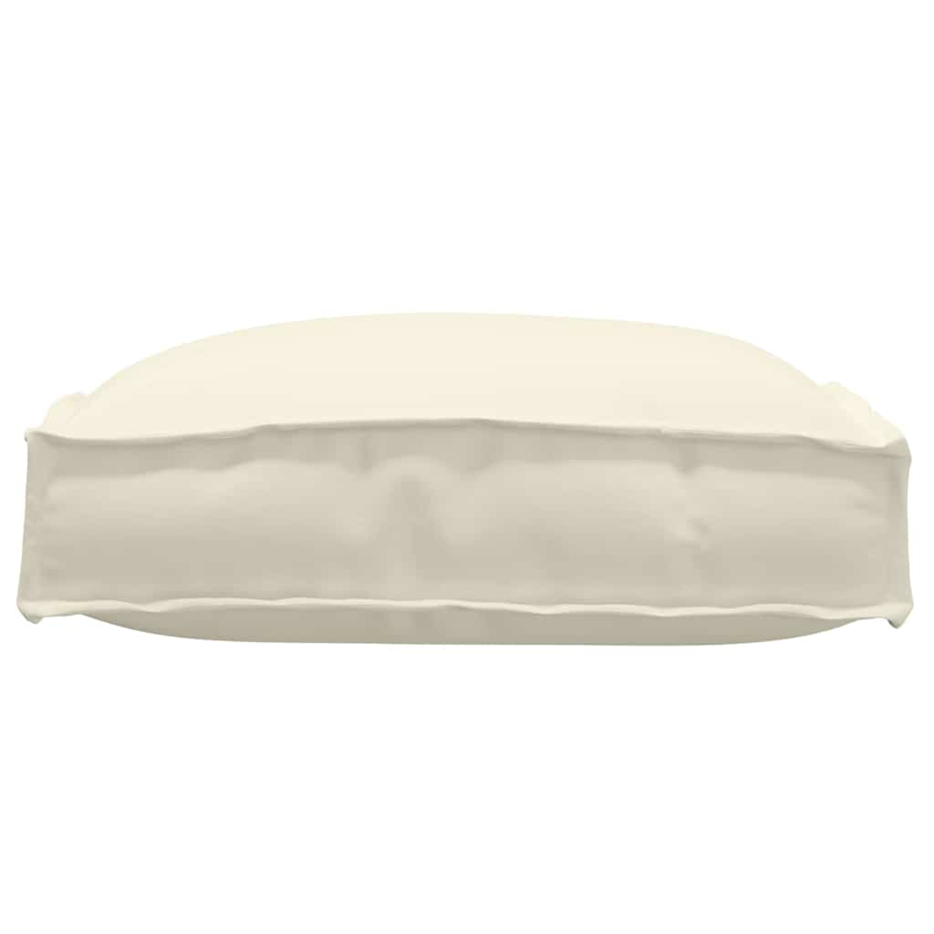 Pude 2 pcs Creme 40 x 40 x 8 cm Oxford stof