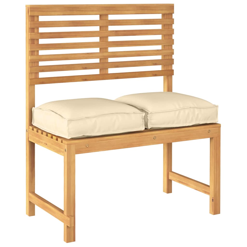 Pude 2 pcs Beige 40 x 40 x 8 cm Oxford stof