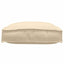 Pude 2 pcs Beige 40 x 40 x 8 cm Oxford stof