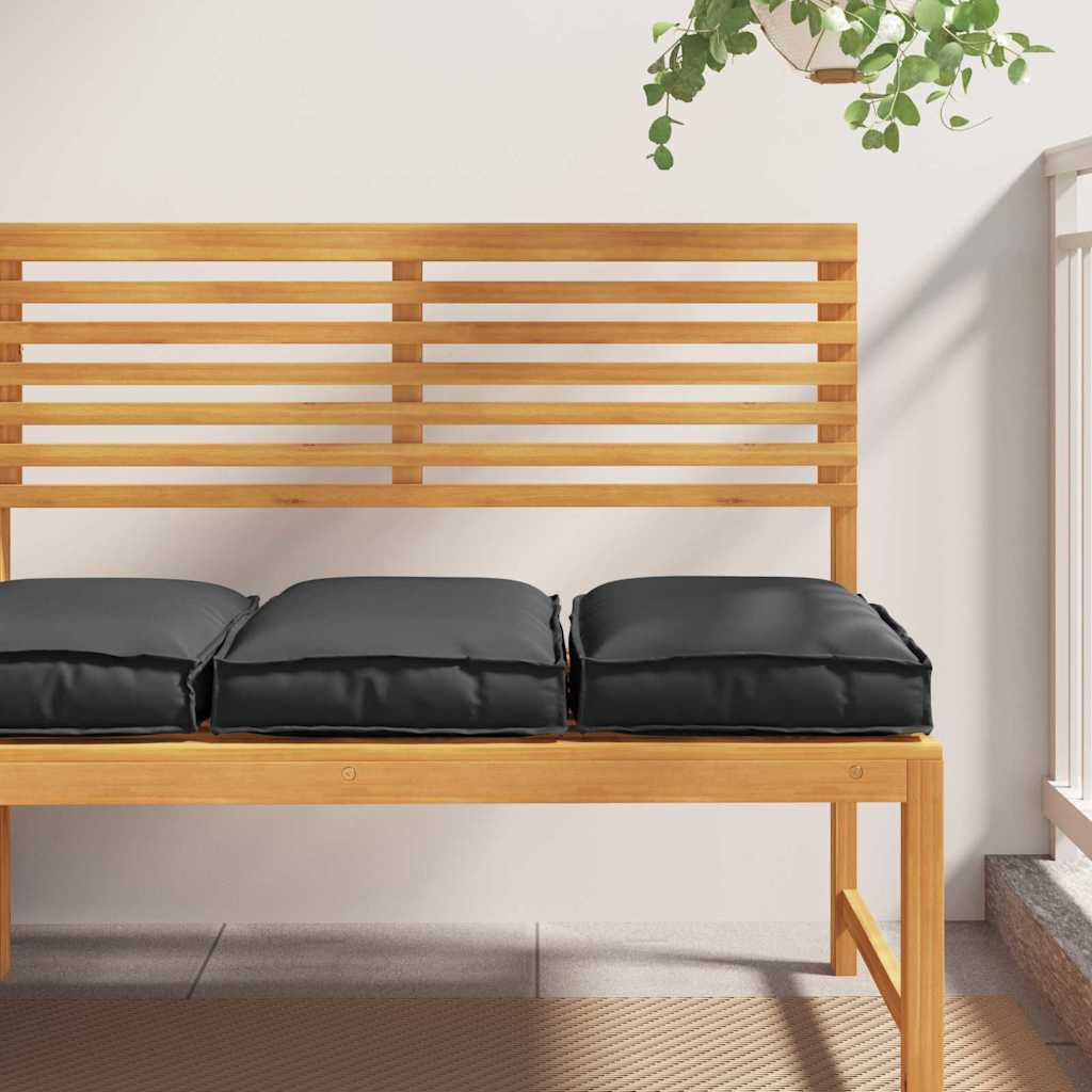 Pude 2 pcs Sort 40 x 40 x 8 cm Oxford stof