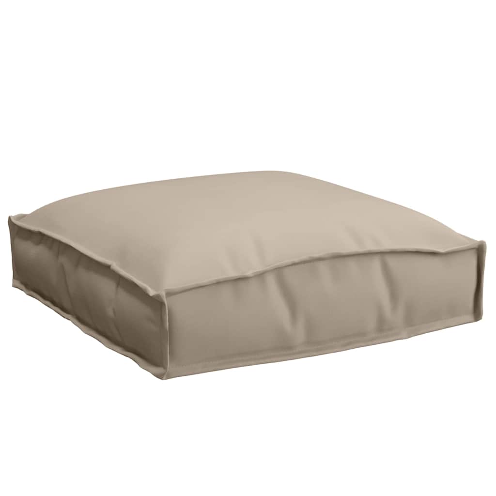 Pude 2 pcs Gråbrun 40 x 40 x 8 cm Oxford stof