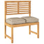 Pude 2 pcs Gråbrun 40 x 40 x 8 cm Oxford stof