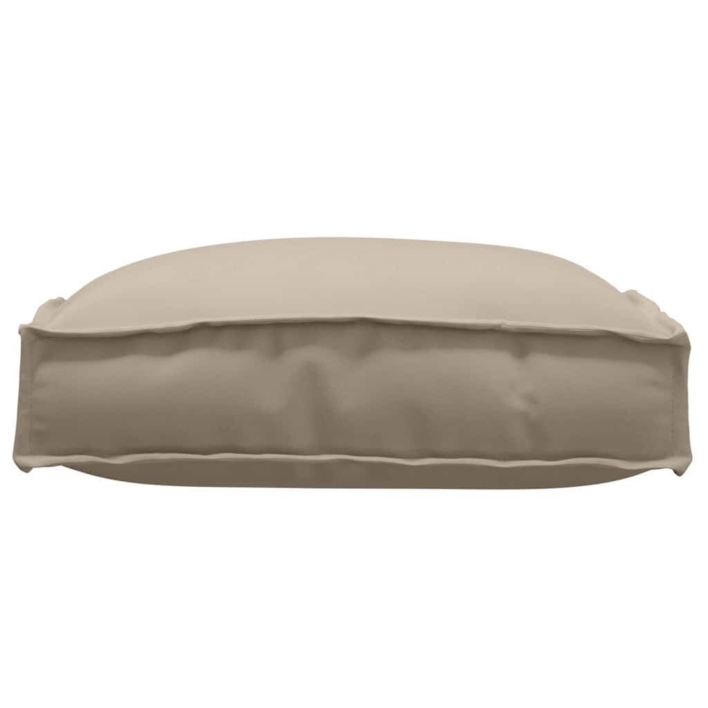 Pude 2 pcs Gråbrun 40 x 40 x 8 cm Oxford stof