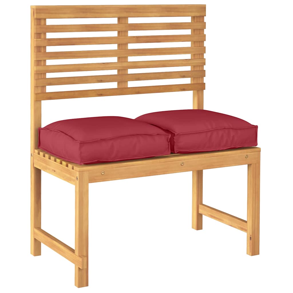 Pude 2 pcs Vinrød 40 x 40 x 8 cm Oxford stof
