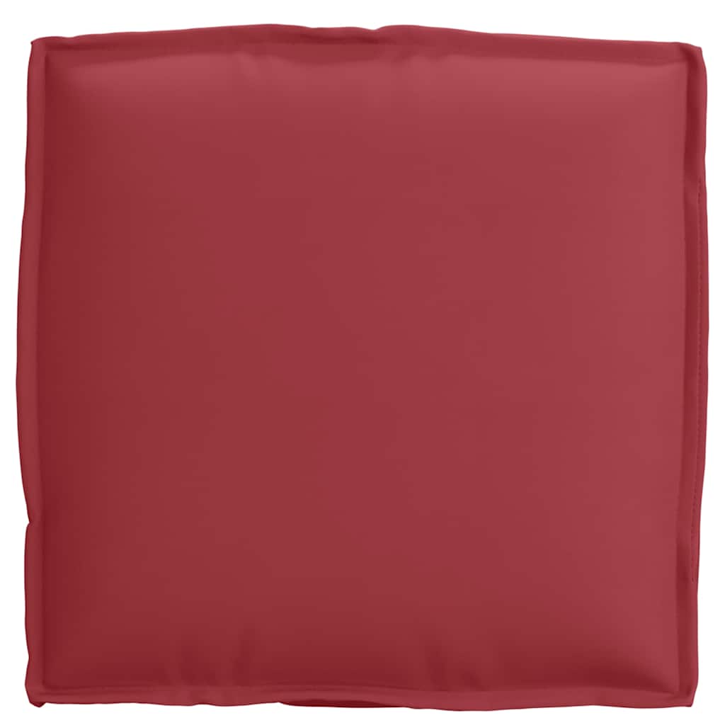 Pude 2 pcs Vinrød 40 x 40 x 8 cm Oxford stof