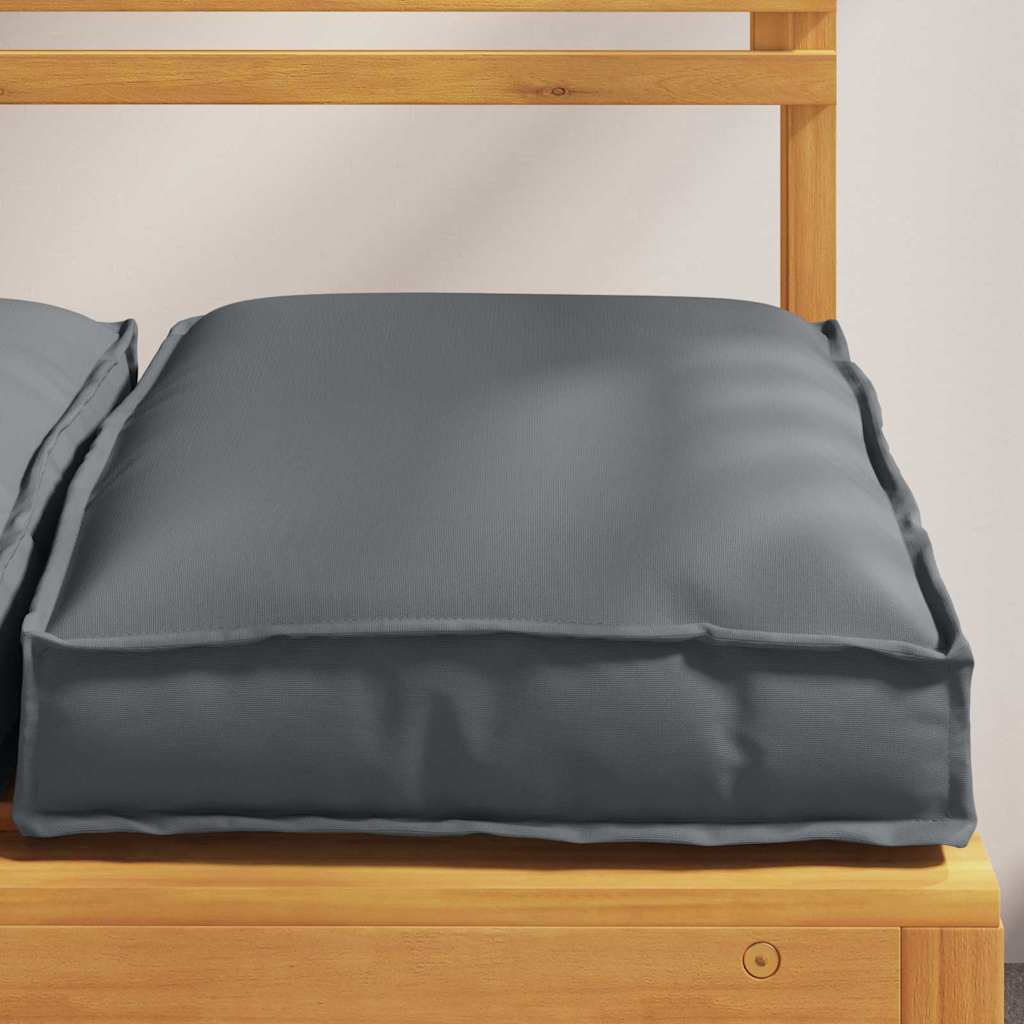Pude 4 pcs Antracit 40 x 40 x 8 cm Oxford stof