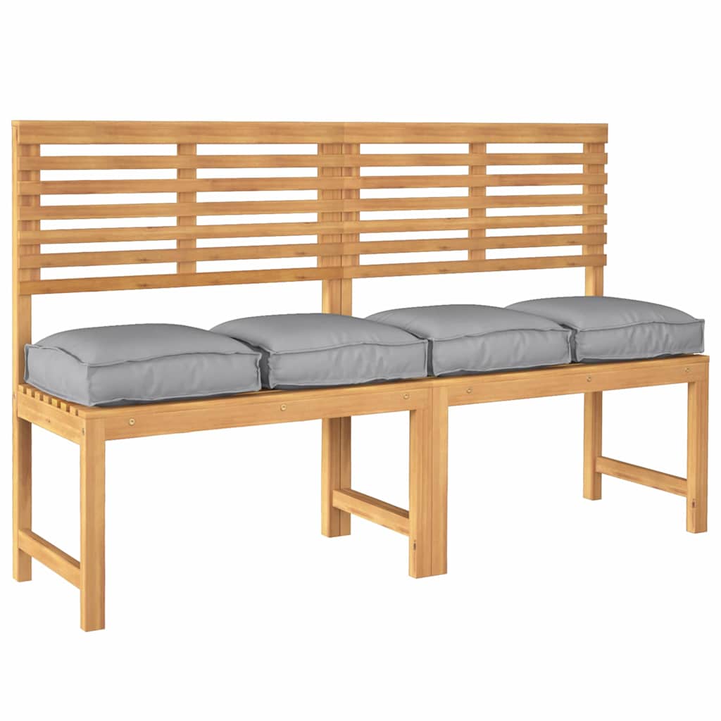 Pude 4 pcs Grå 40 x 40 x 8 cm Oxford stof