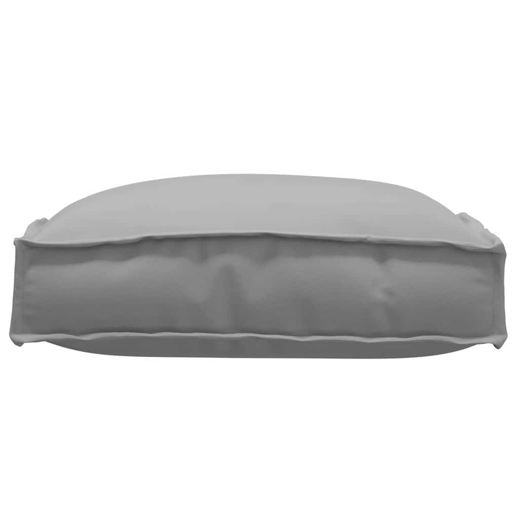 Pude 4 pcs Grå 40 x 40 x 8 cm Oxford stof