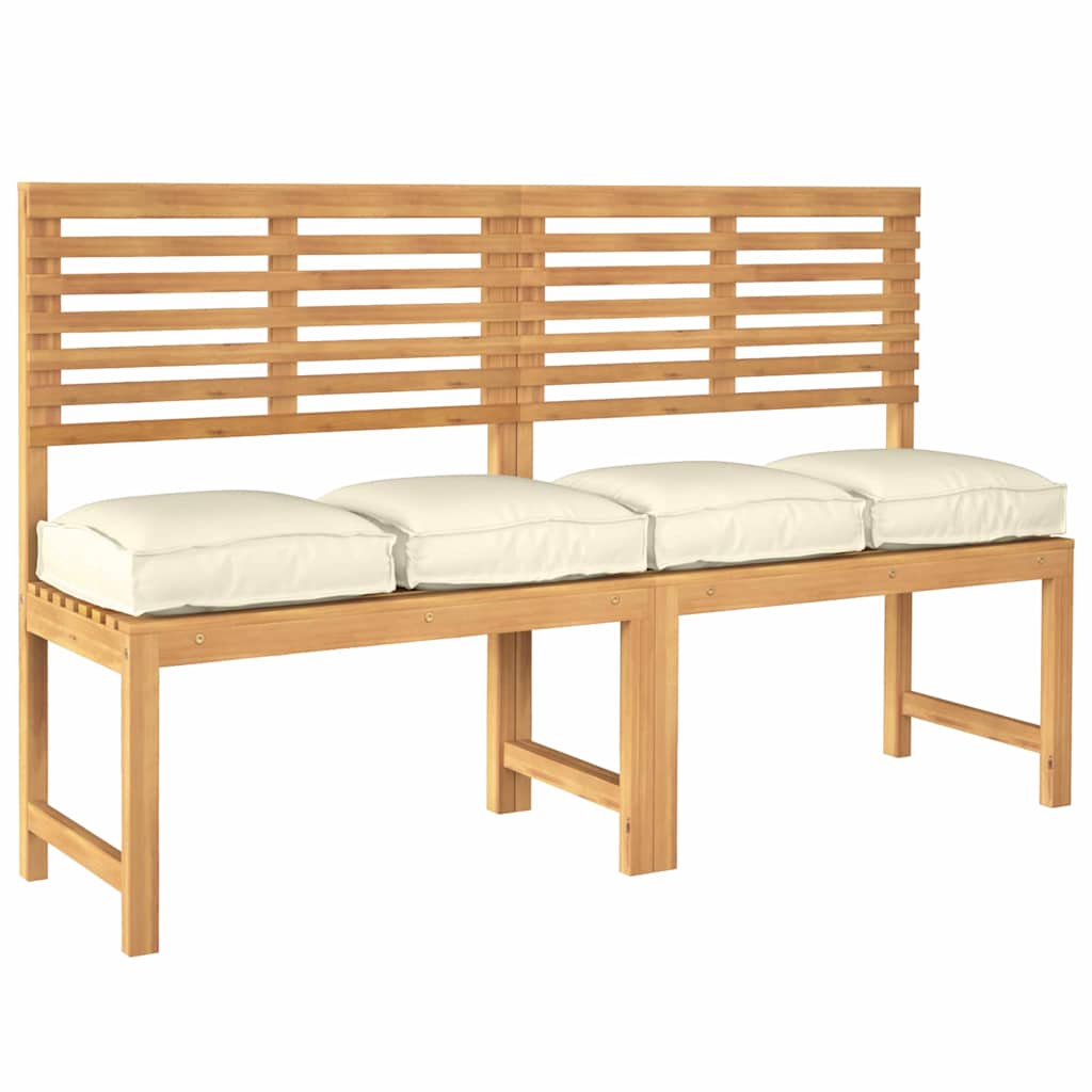 Pude 4 pcs Creme 40 x 40 x 8 cm Oxford stof