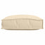 Pude 4 pcs Beige 40 x 40 x 8 cm Oxford stof