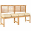 Pude 4 pcs Beige 40 x 40 x 8 cm Oxford stof