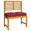 Pude 4 pcs Vinrød 40 x 40 x 8 cm Oxford stof