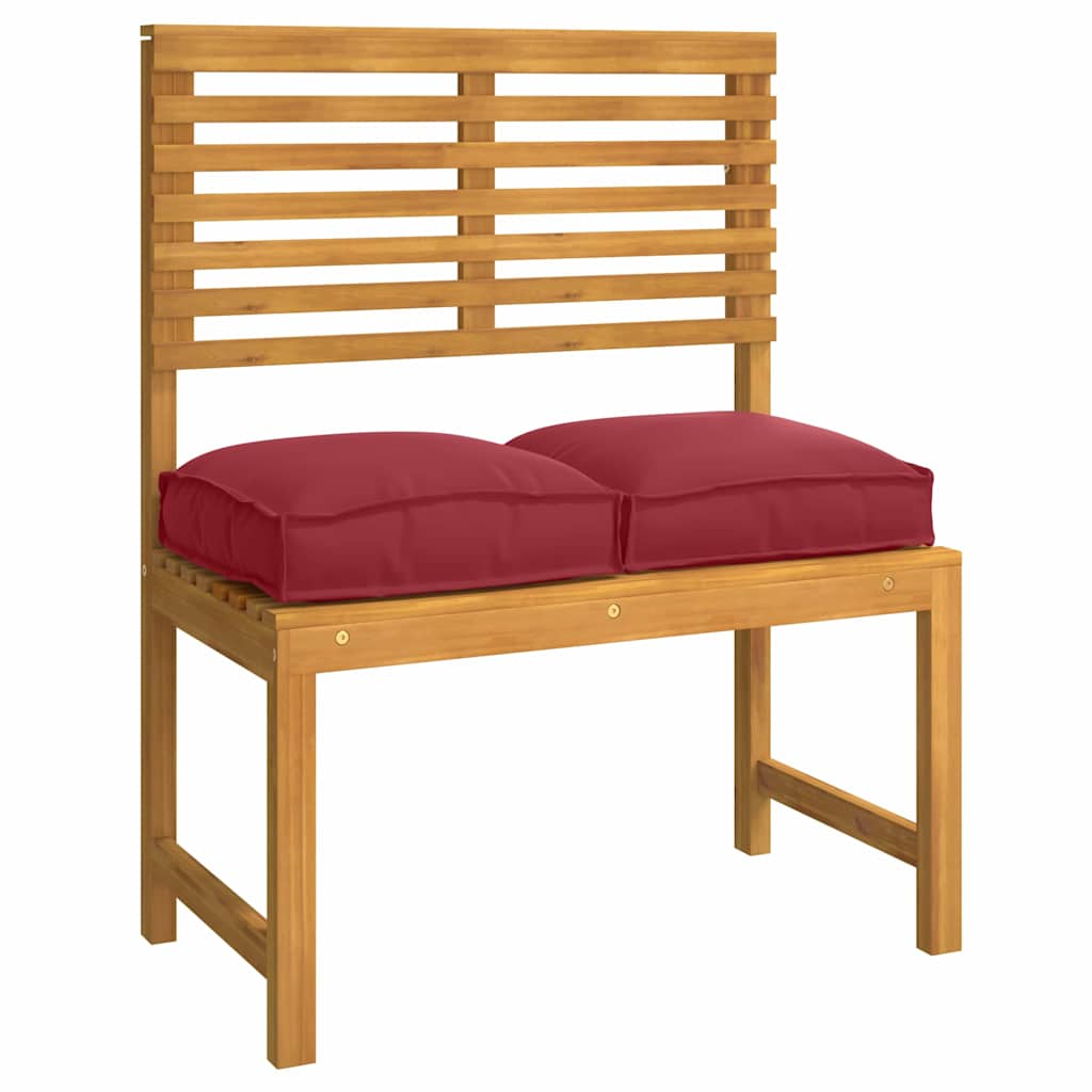 Pude 4 pcs Vinrød 40 x 40 x 8 cm Oxford stof