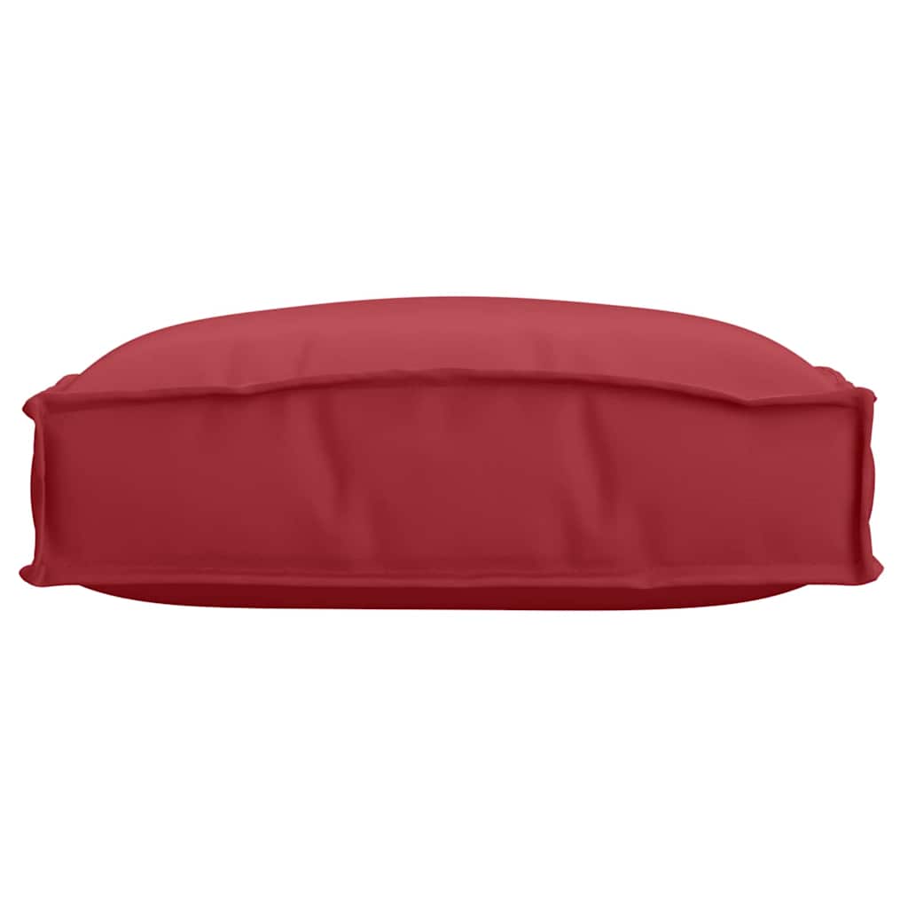 Pude 4 pcs Vinrød 40 x 40 x 8 cm Oxford stof