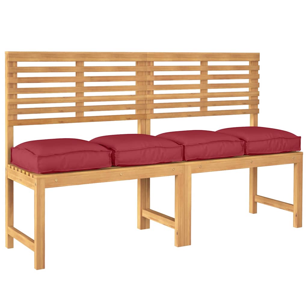 Pude 4 pcs Vinrød 40 x 40 x 8 cm Oxford stof