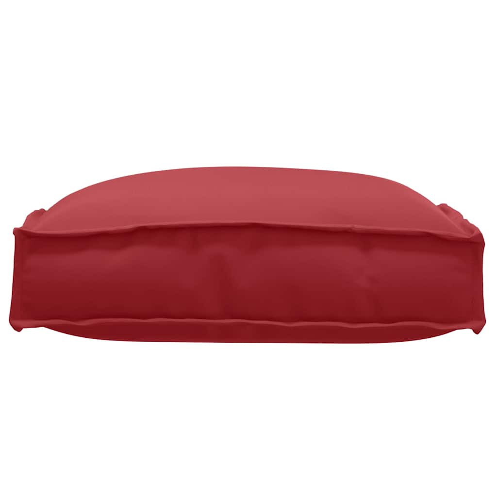 Pude 4 pcs Vinrød 40 x 40 x 8 cm Oxford stof