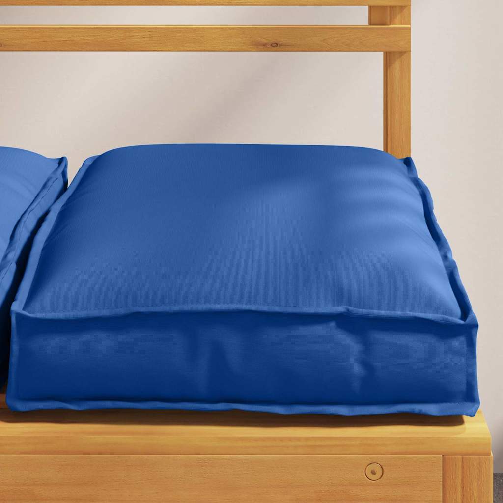 Pude 4 pcs Kongelig blå 40 x 40 x 8 cm Oxford stof