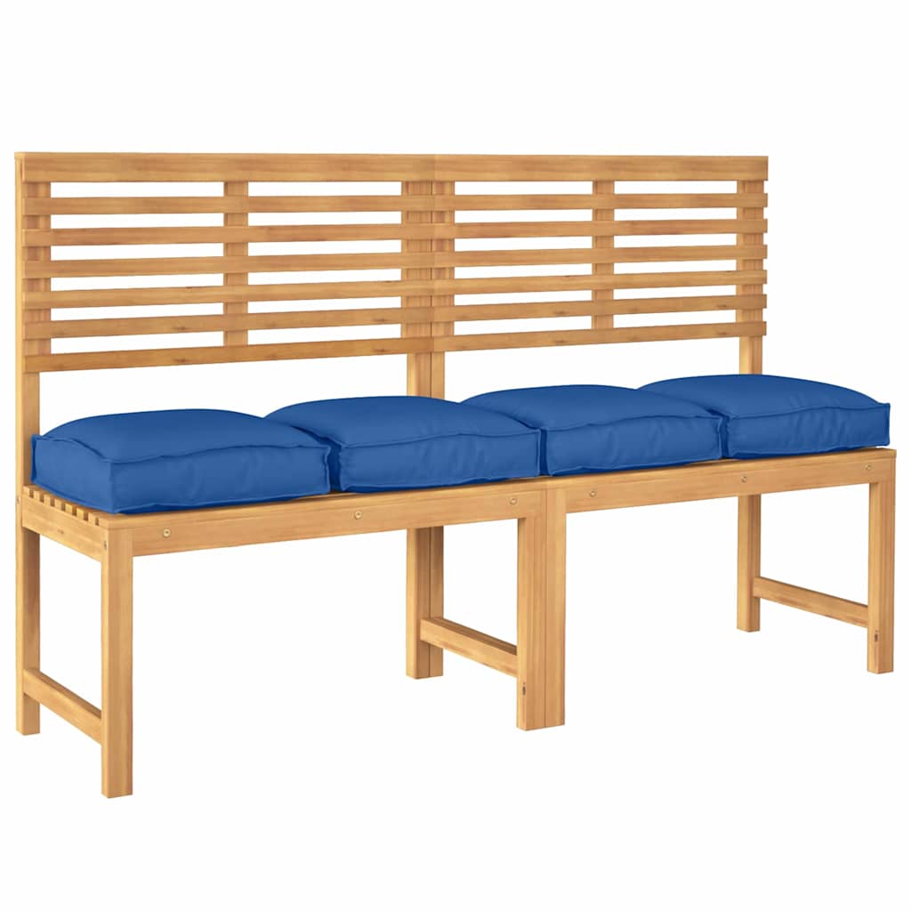 Pude 4 pcs Kongelig blå 40 x 40 x 8 cm Oxford stof