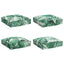 Pude Blad 4 pcs Bladmønster 40 x 40 x 8 cm Oxford stof