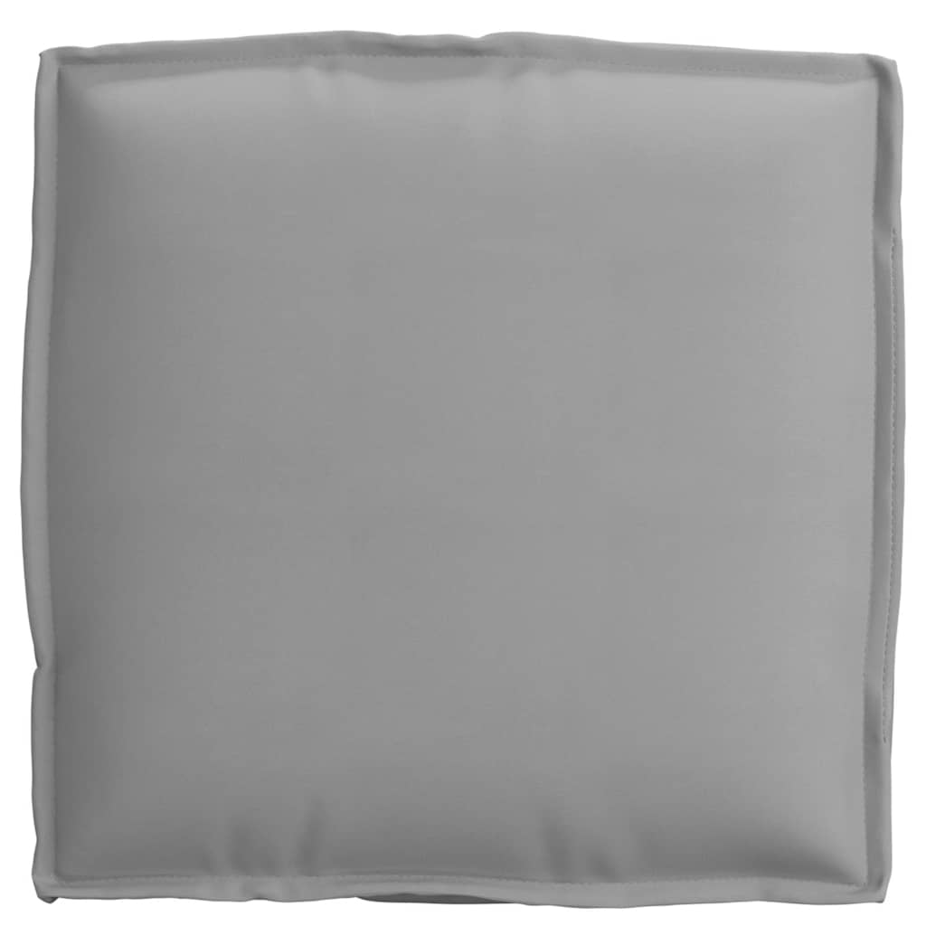 Pude 6 pcs Grå 40 x 40 x 8 cm Oxford stof