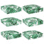 Pude Blad 6 pcs Bladmønster 40 x 40 x 8 cm Oxford stof