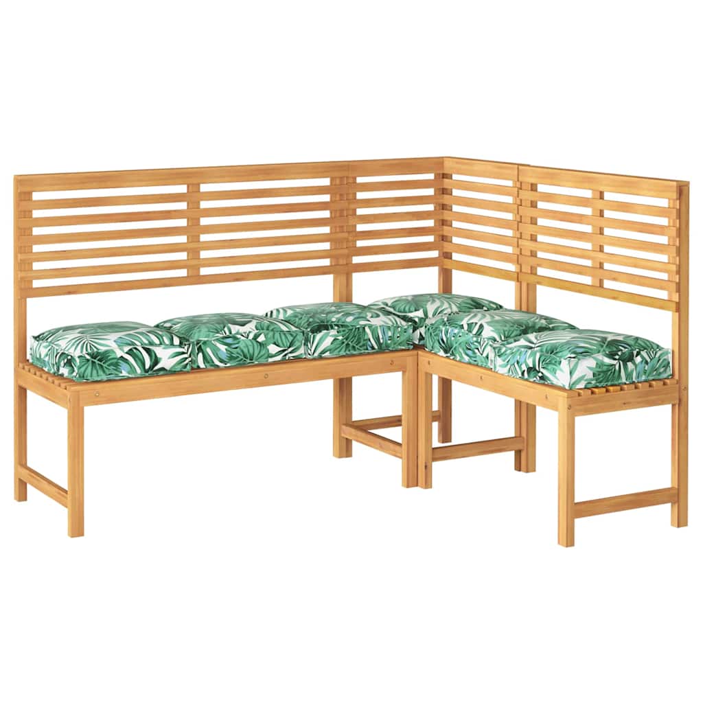 Pude Blad 6 pcs Bladmønster 40 x 40 x 8 cm Oxford stof