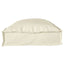 Pude Oxford stof Cremefarvet 100 x 40 x 8 cm