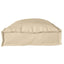 Pude Beige 100 x 40 x 8 cm Oxford stof