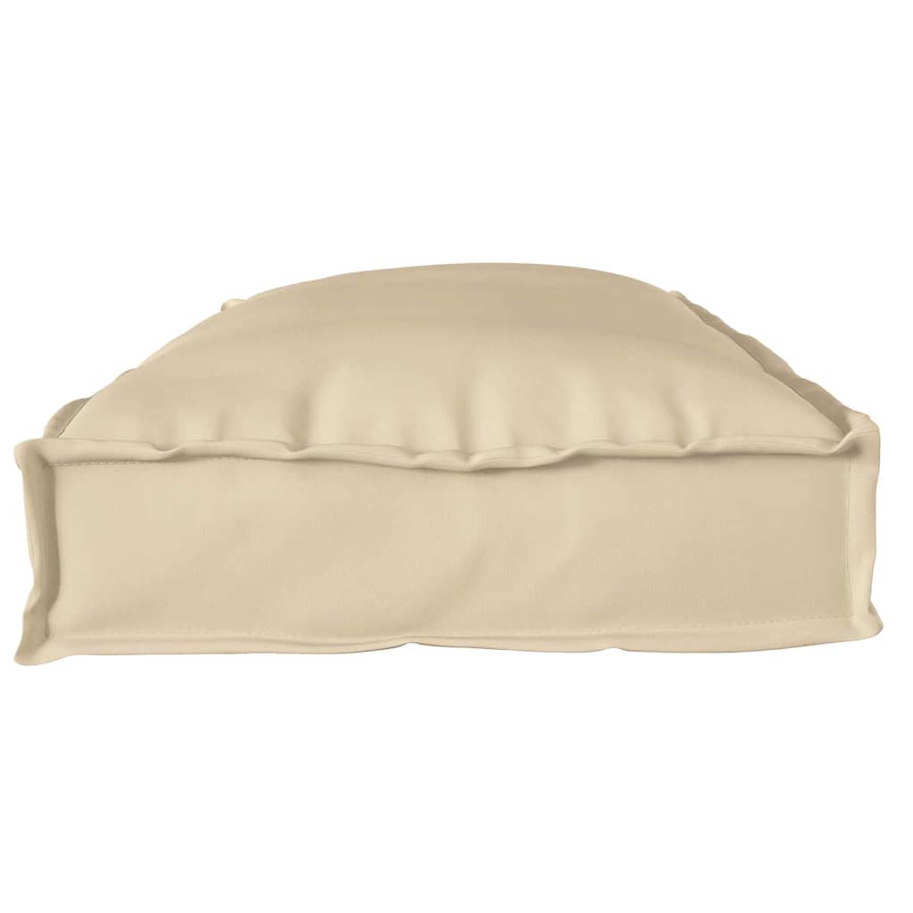 Pude Beige 100 x 40 x 8 cm Oxford stof