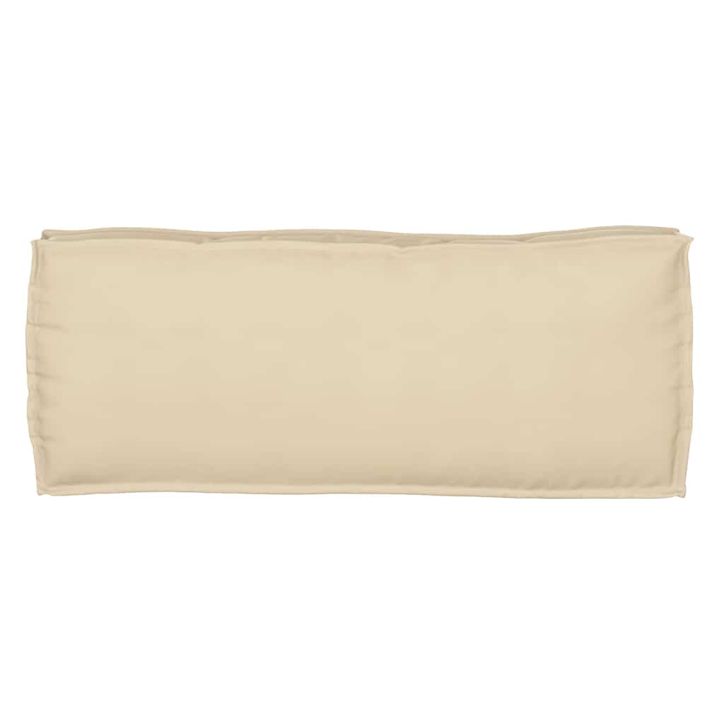 Pude Beige 100 x 40 x 8 cm Oxford stof