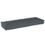 Pude Antracit 120 x 40 x 8 cm Oxford stof