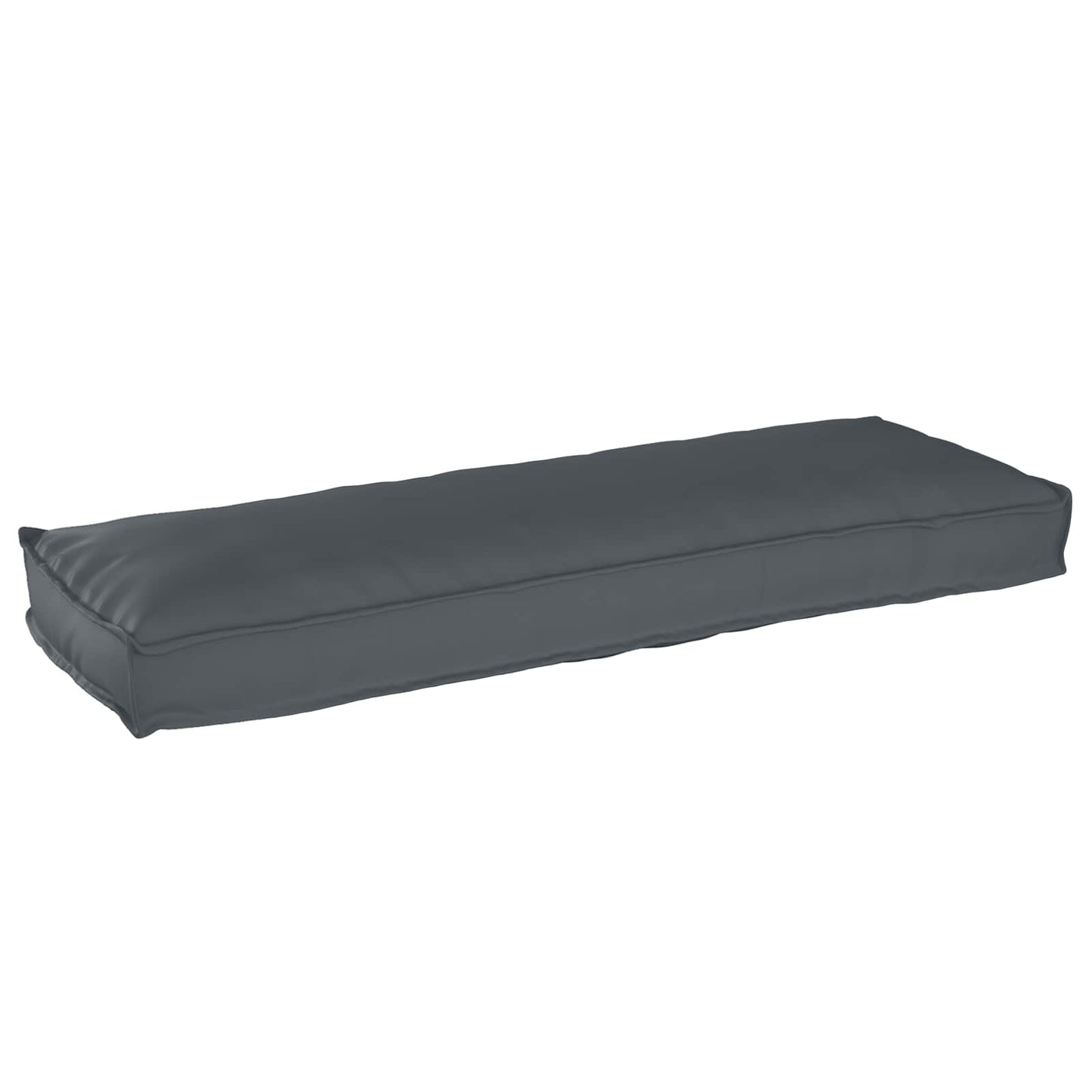 Pude Antracit 120 x 40 x 8 cm Oxford stof