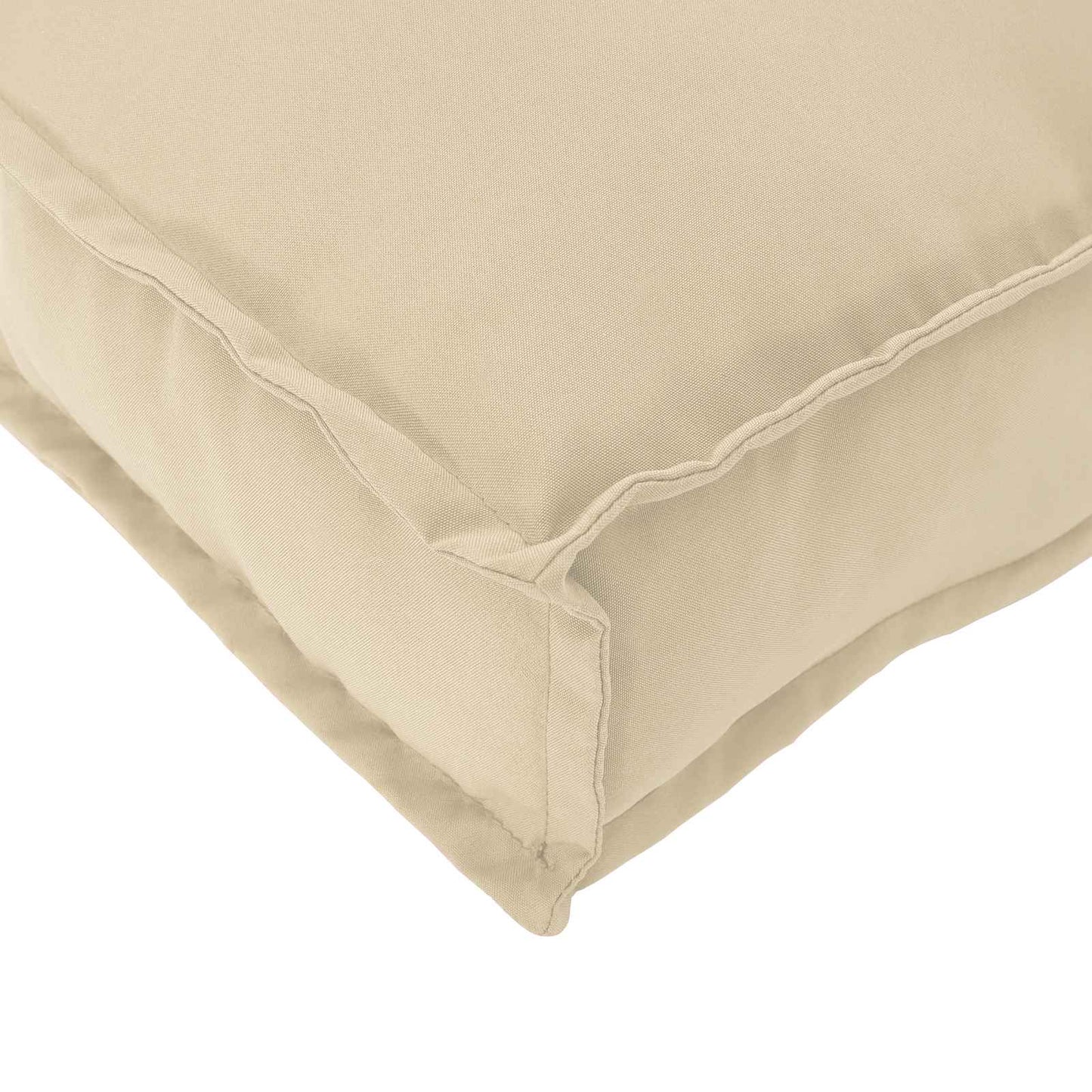 Pude Beige 120 x 40 x 8 cm Oxford stof