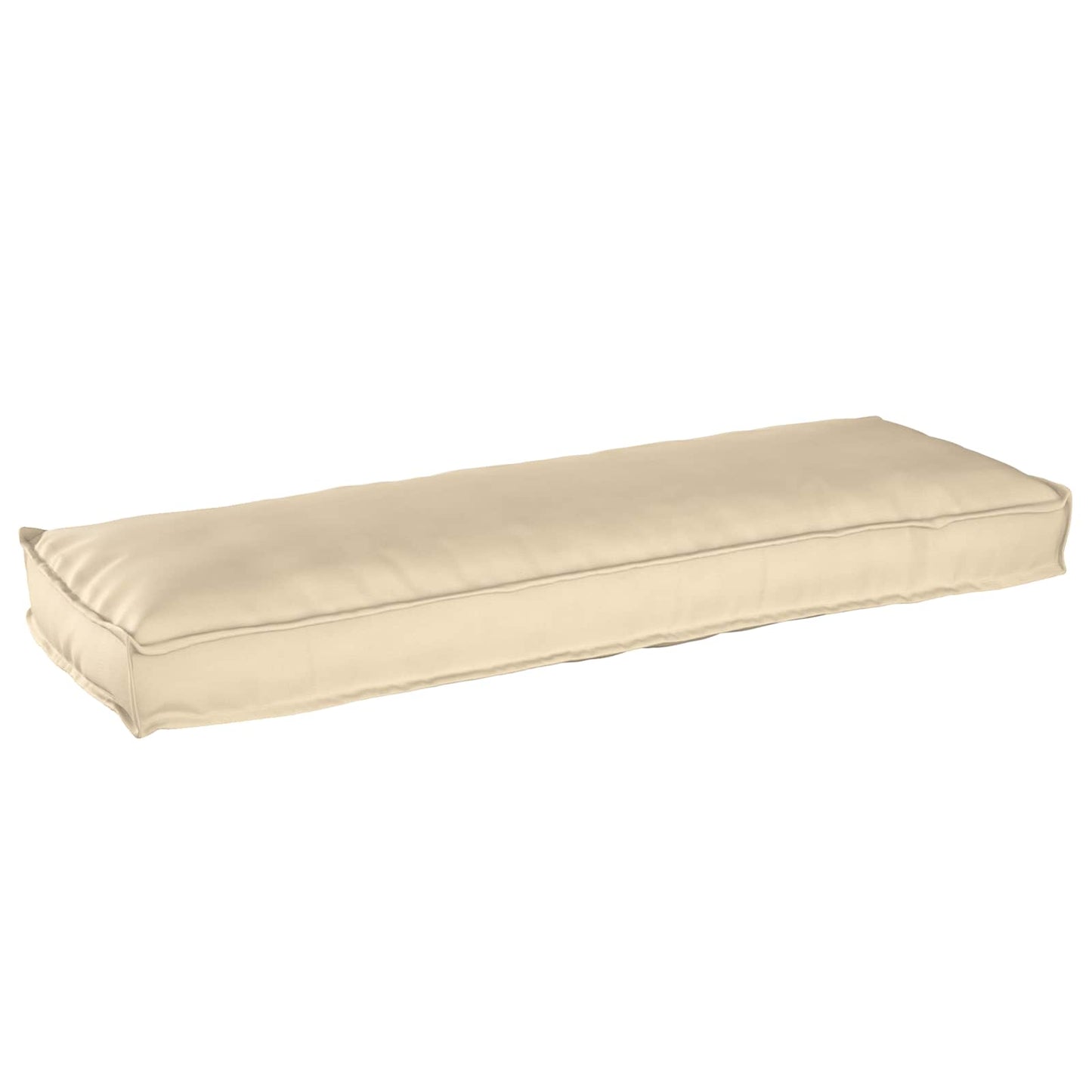 Pude Beige 120 x 40 x 8 cm Oxford stof