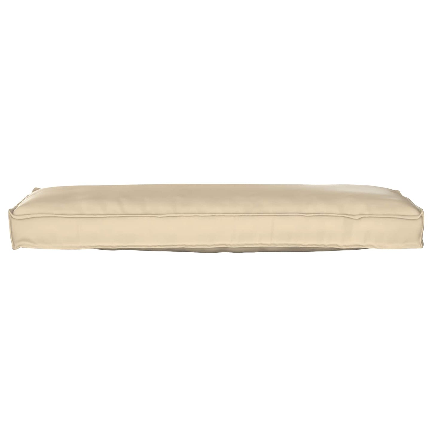 Pude Beige 120 x 40 x 8 cm Oxford stof