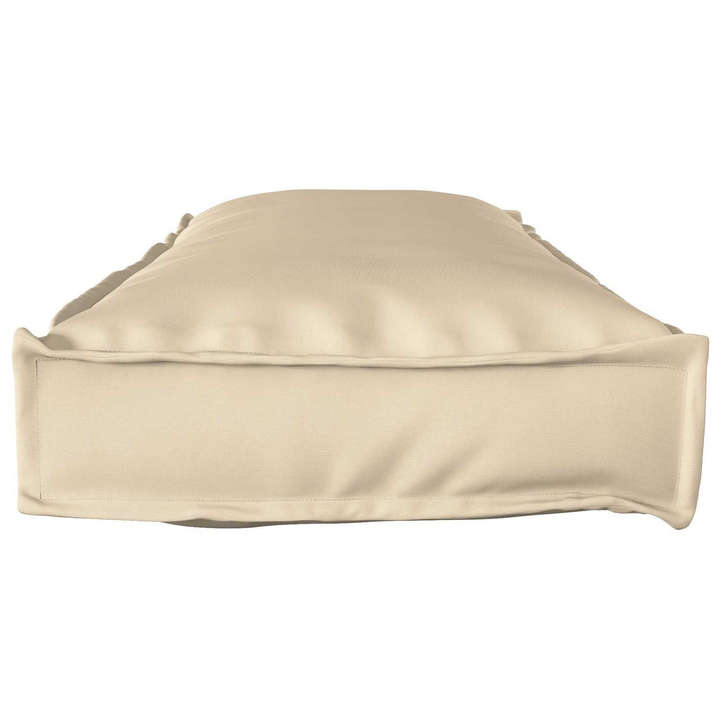 Pude Beige 120 x 40 x 8 cm Oxford stof