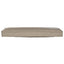 Pude Gråbrun 120 x 40 x 8 cm Oxford stof