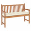 Pude Creme 140 x 40 x 8 cm Oxford stof