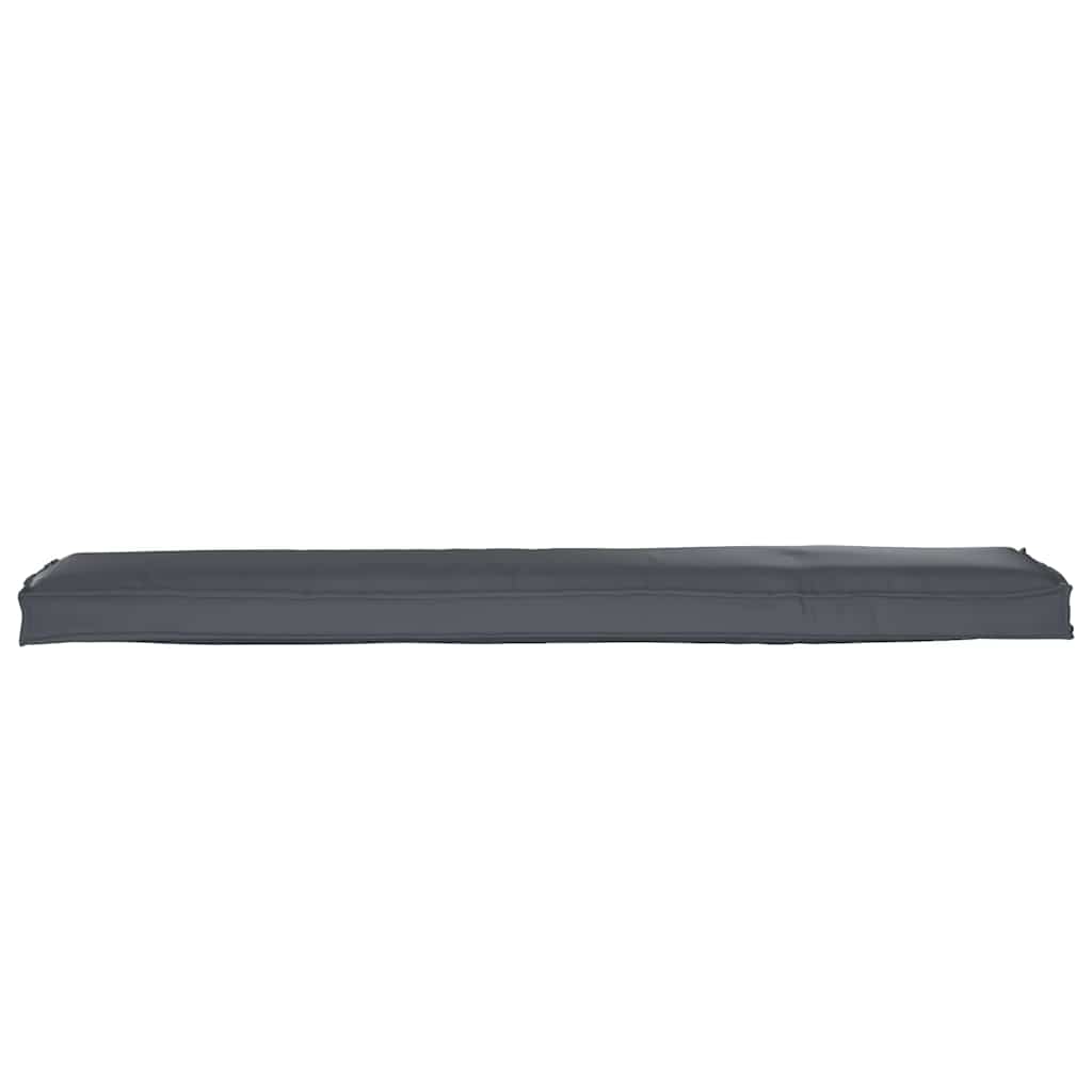 Pallet pude Antracit 180 x 40 x 8 cm Oxford stof