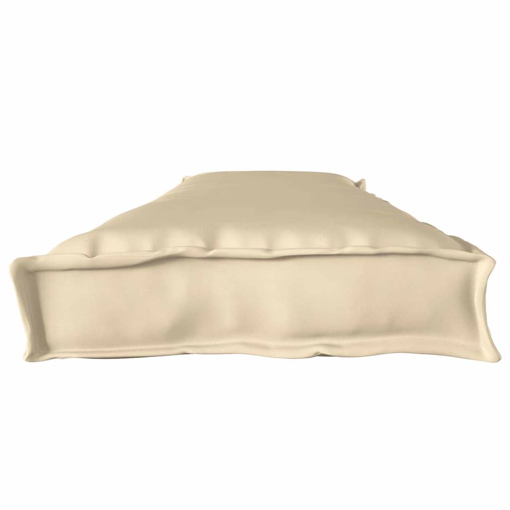Pallet pude Beige 180 x 40 x 8 cm Oxford stof